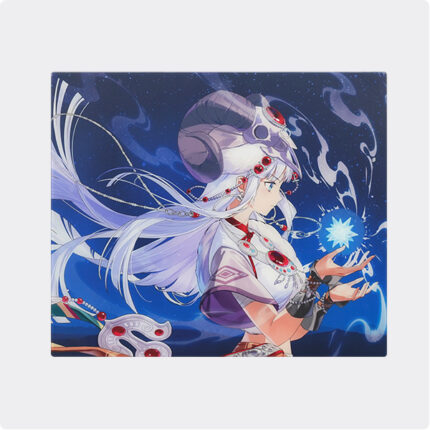 氷璃·钢化玻璃全硅胶防滑鼠标垫